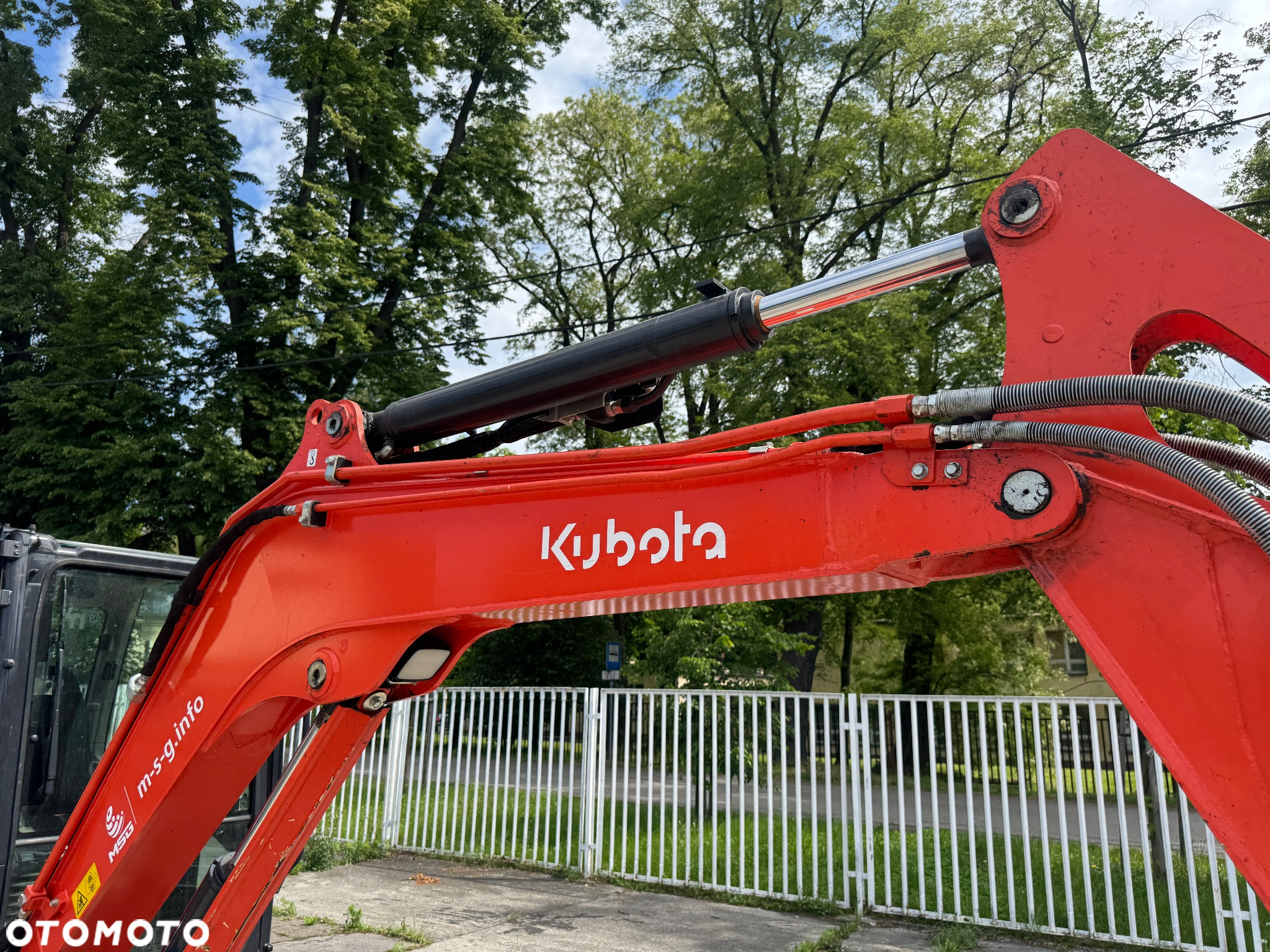 Kubota Midikoparka U56-5 - 14