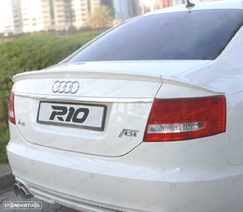 AILERON AUDI A6 C6 SEDÁN 04-11 LOOK ABT 3 PEÇAS - 2