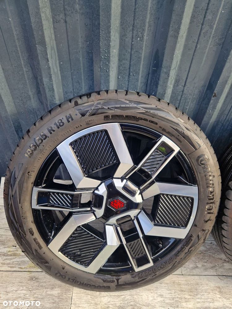 koła komplet renault 5 e-tech 195/55r18 - 2
