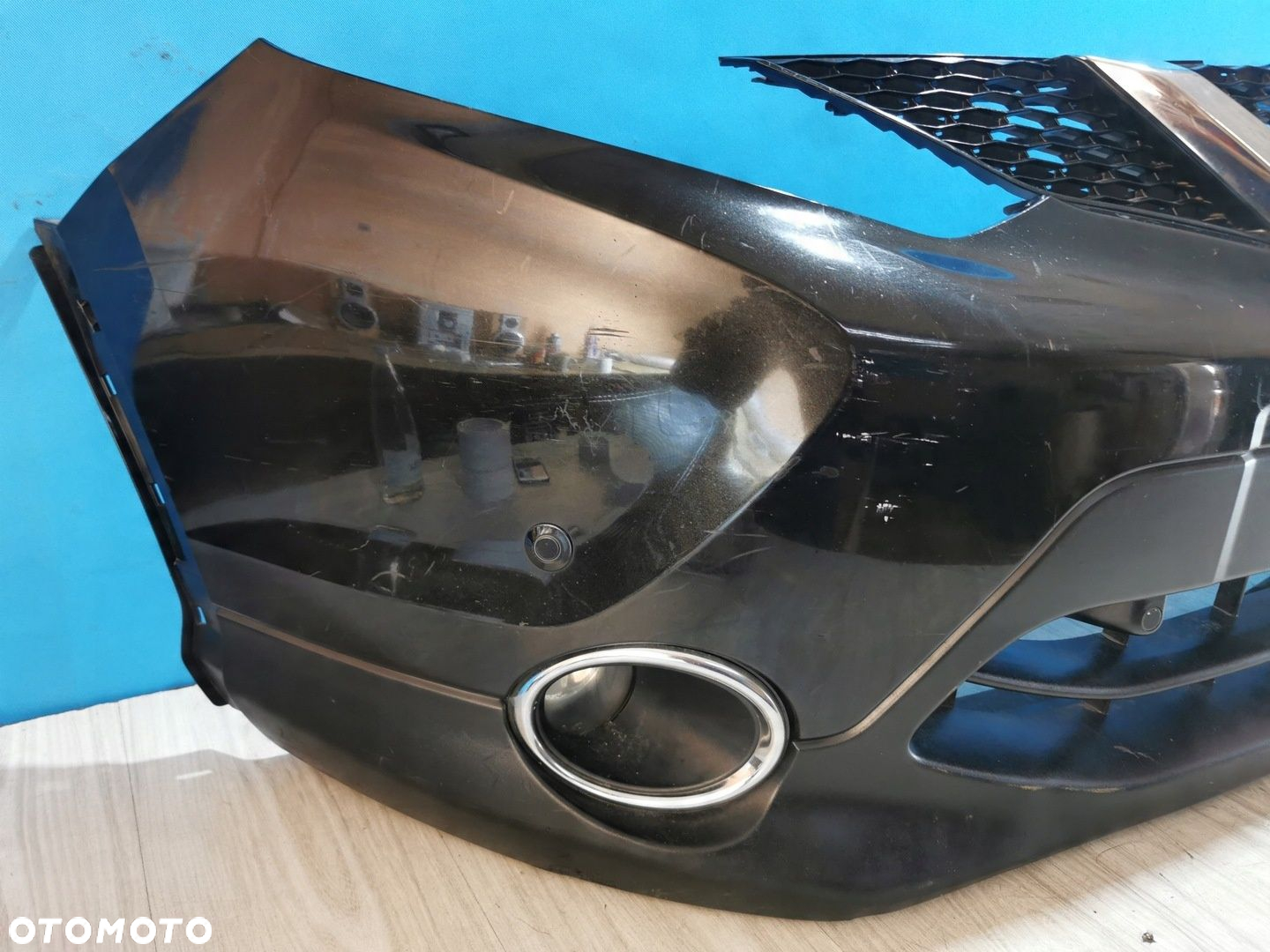 Nissan Qashqai J11 2014/2017 zderzak grill przód przedni Z11 PDC - 3