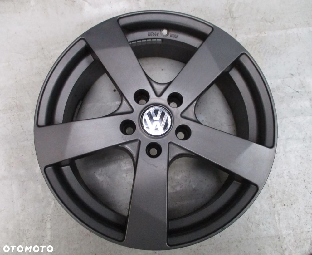 FELGI ALUMINIOWE 17 VW CADDY EOS GOLF V VI VII BEETLE JETTA PASSAT TOURAN T-ROC SHARAN ET48 - 5