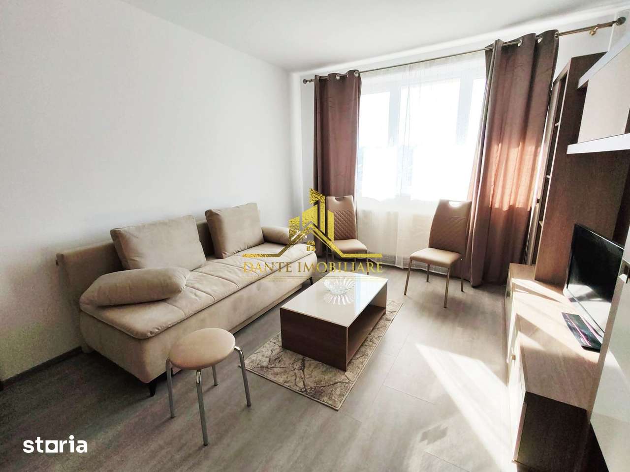 2 camere, mobilat modern, balcon, Gheorgheni, zona Hermes - Imagine principală: 2/11