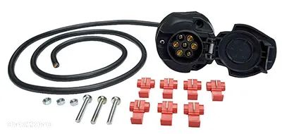 NOWY HAK HOLOWNICZY WYPINANY HORYZONTALNIE ZA POMOCĄ DŹWIFNI+WIĄZKA7PIN NISSAN NOTE od 2006 do 2013 - 5