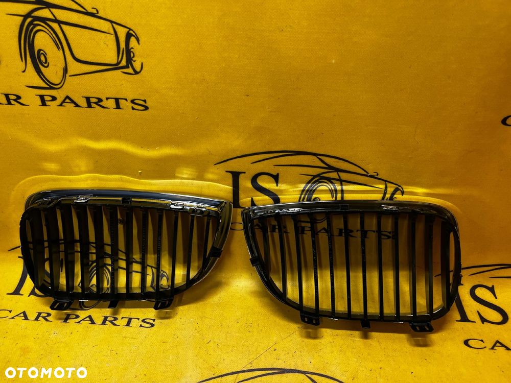KOMPLET GRILL NERKI LEWA PRAWA BMW 1 E81 E87 NOWE OEM - 5