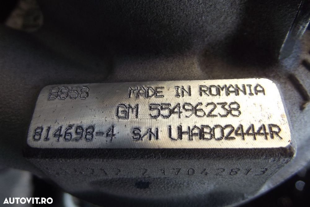 Turbina Opel Mokka 1.6cdti Astra K Mokka X Zafira C Insignia 1.6cdti - 2