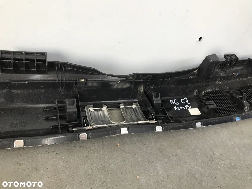 Próg bagażnika Audi A6 C7 kombi 10-18r. osłona nakładka progu listwa bagażnika 4G9864483 - 15