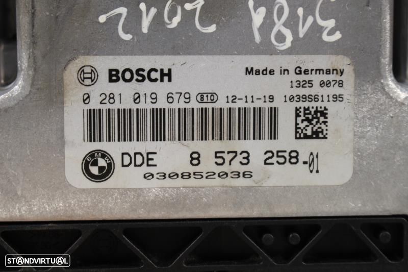 Centralina De Motor Bmw 3 (F30, F80)  8573258 / 0281019679 / 1039S6119 - 2