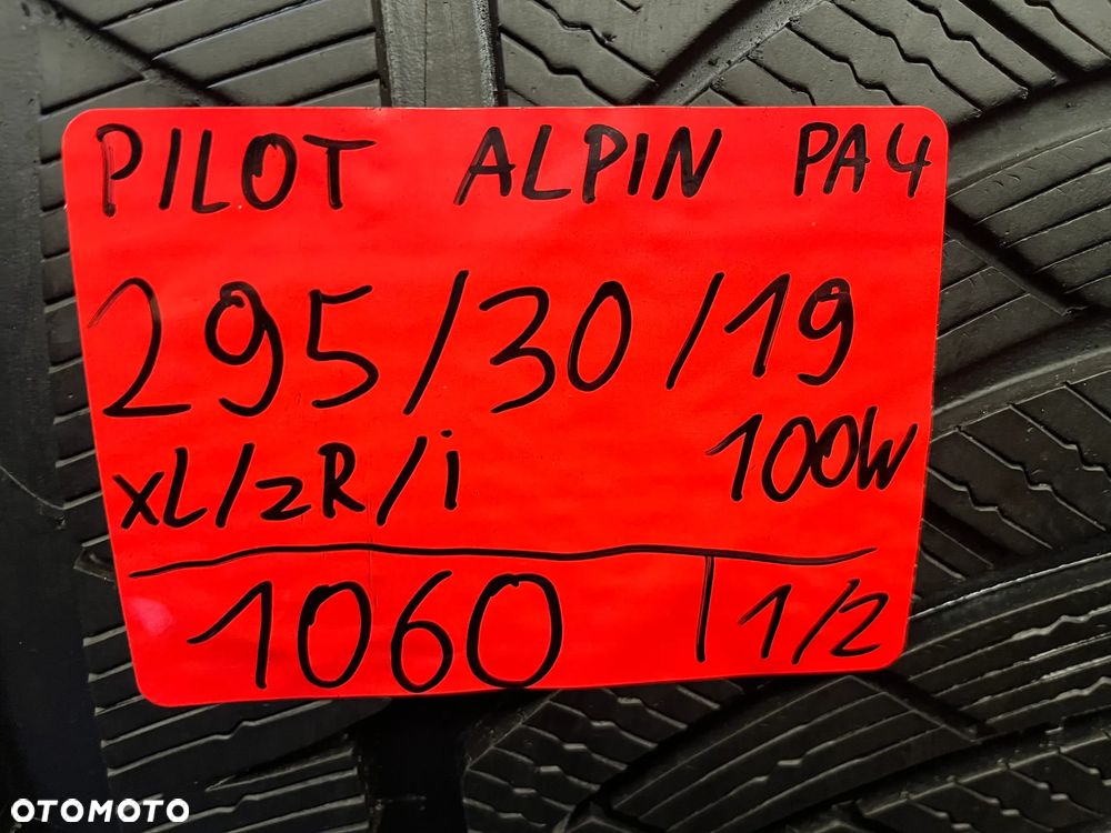 Michelin 295 30 19 Pilot Alpin PA4 2szt Zima - 3