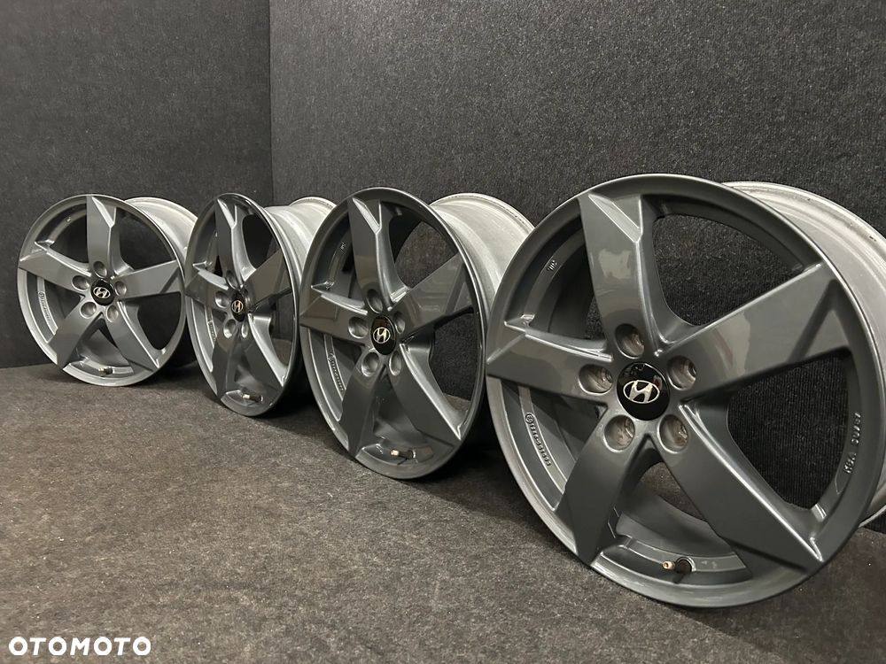 Alufelgi Hyundai Tucson, ix35, I30, Kia Sportage, Ceed 17 cali 5x114,3 4szt. Ładne z czujnikami! - 1