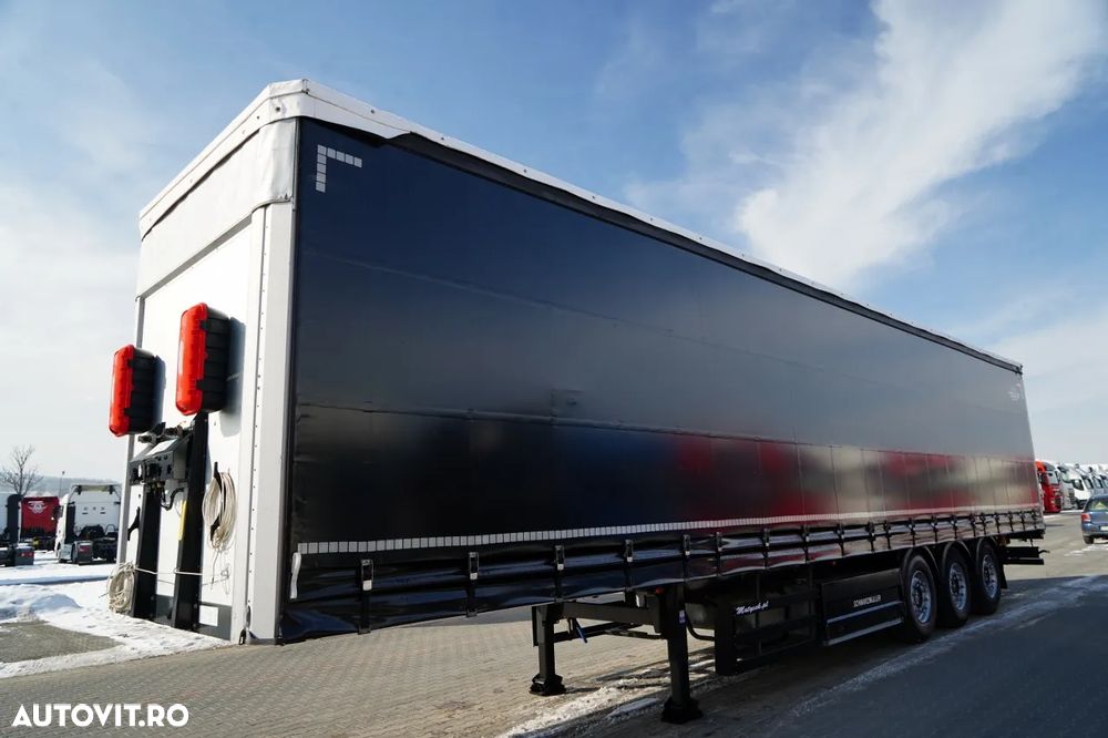 Schwarzmuller CORTINĂ / STANDARD / COȘ PENTRU PALEȚI / AXE SAF / - 4