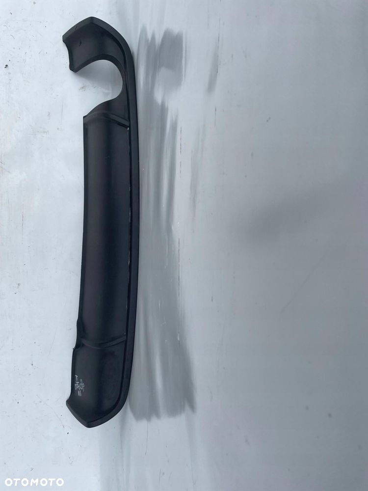 DYFUZOR SPOJLER DOKŁADKA ZDERZAKA TYŁ TYLNY VW POLO V GTI R-LINE 6R6807568M - 4