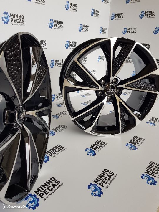 Jantes Audi 2020 (RS7) em 18 Black Polished - 8