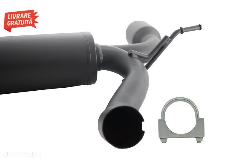 Bara Spate si Sistem de evacuare dubla Jeep Wrangler Rubicon JK (2007-2017)- livrare gratuita - 12