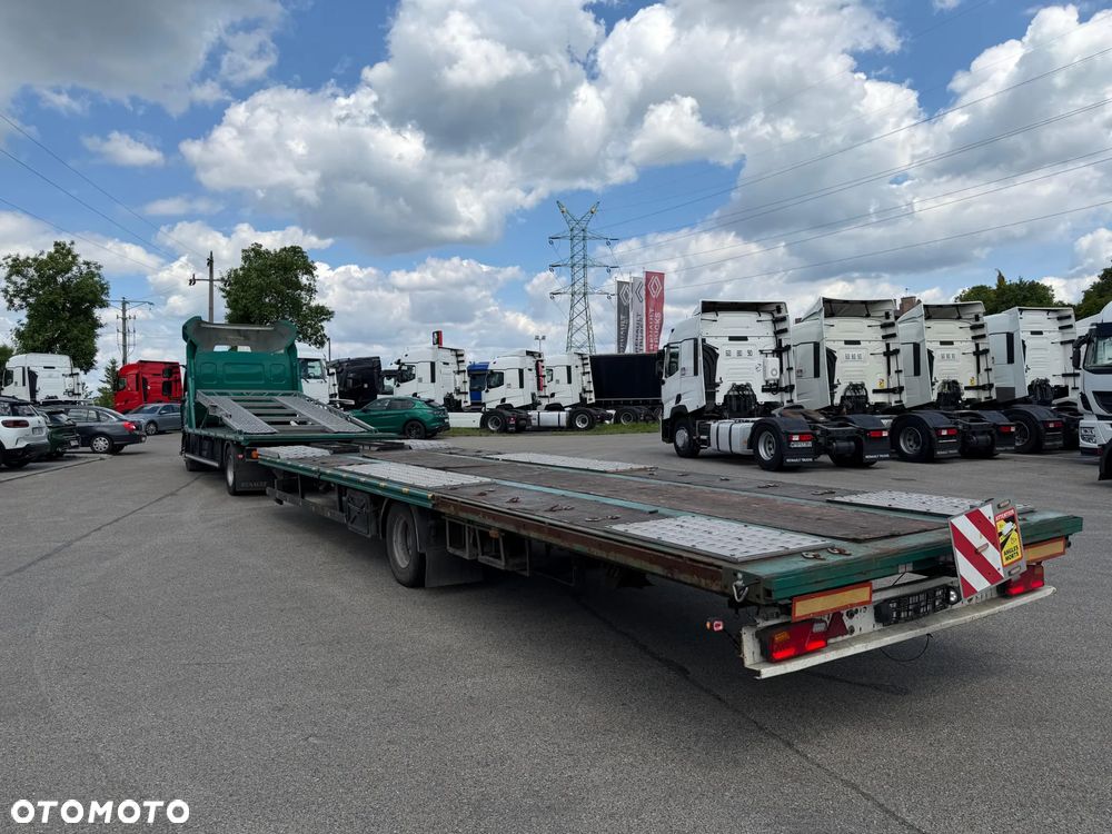 Renault MIDLUM AUTOLAWETA ZESTAW Z PRZYCZEPĄ WINDA HYDRAULICZNA - 7