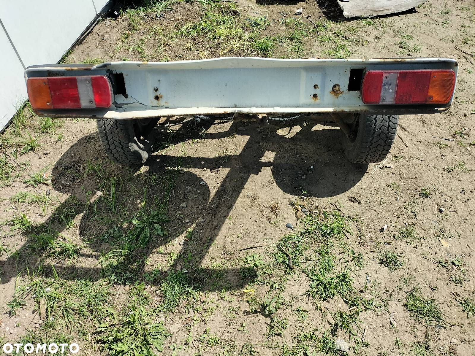 RAMA OŚ BELKA ZAWIESZENIA TYŁ KOŁA NA PRZYCZEPKĘ TRANSPORTER T5 DOKA - 3