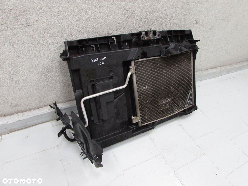 PEUGEOT 208 2008 1.2 12-19 WZMOCNIENIE PAS PRZEDNI CHLODNICE WENTYLATOR 9676534280 9675280980 - 3