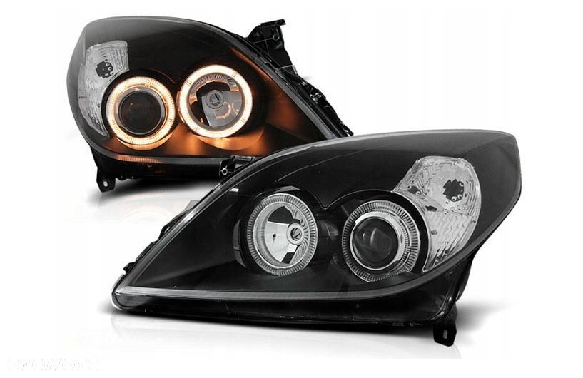 Stylowe Reflektory DEPO z Soczewkami do OPEL VECTRA C SIGNUM 2005-2008 - 2