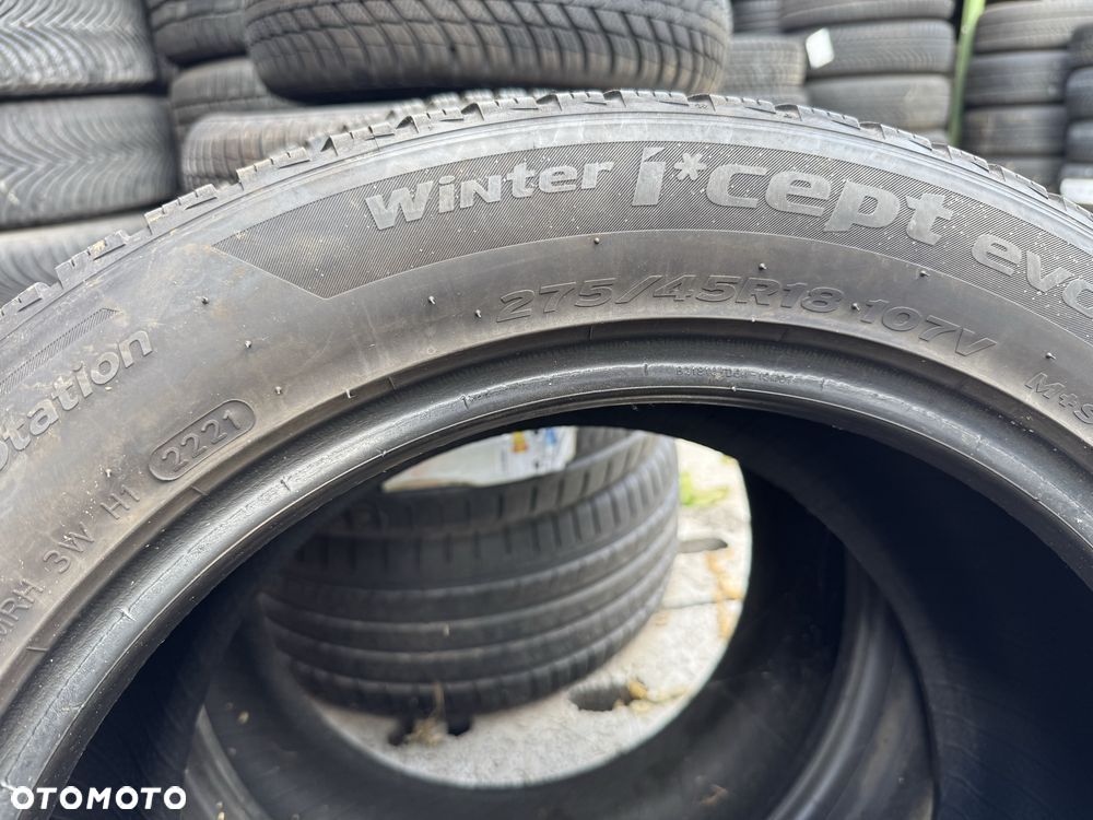 Opony zimowe 2 szerokości 245/50/18 i 275/45/18 Hankook 21r - 7