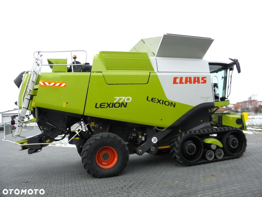 Claas Lexion 770 Terra Trac Heder V10,5, Najbogatsza Wersja, Nie Malowany, Stan Bardzo Dobry - 7