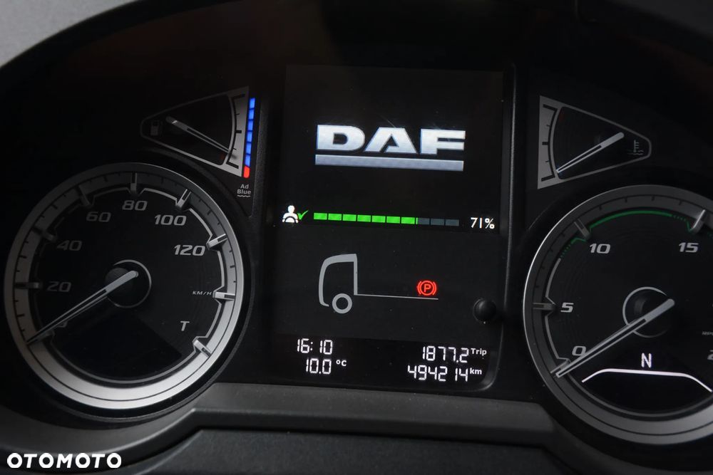 DAF XF 530 2018r. / 13 litrowy / Niski przebieg / lodówka / 2 duże baki - 11