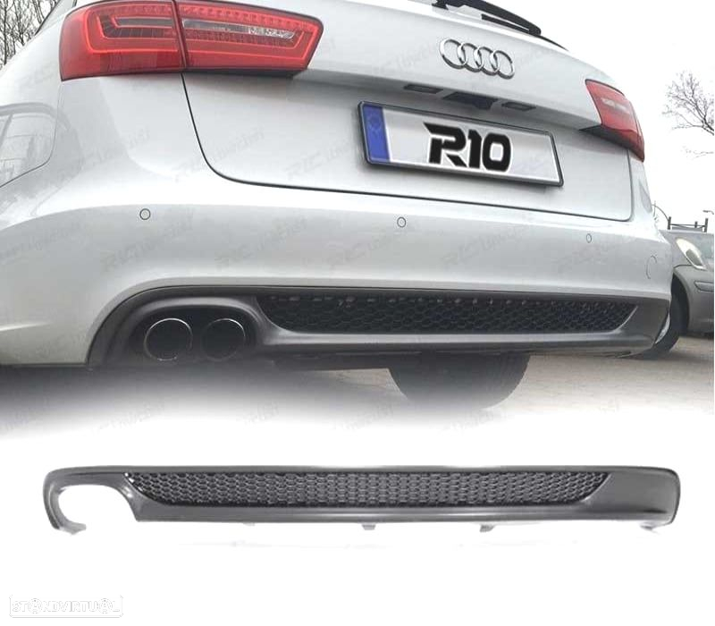 DIFUSOR AUDI A6 C7 4G AVANT 11-14 LOOK S-LINE - 5