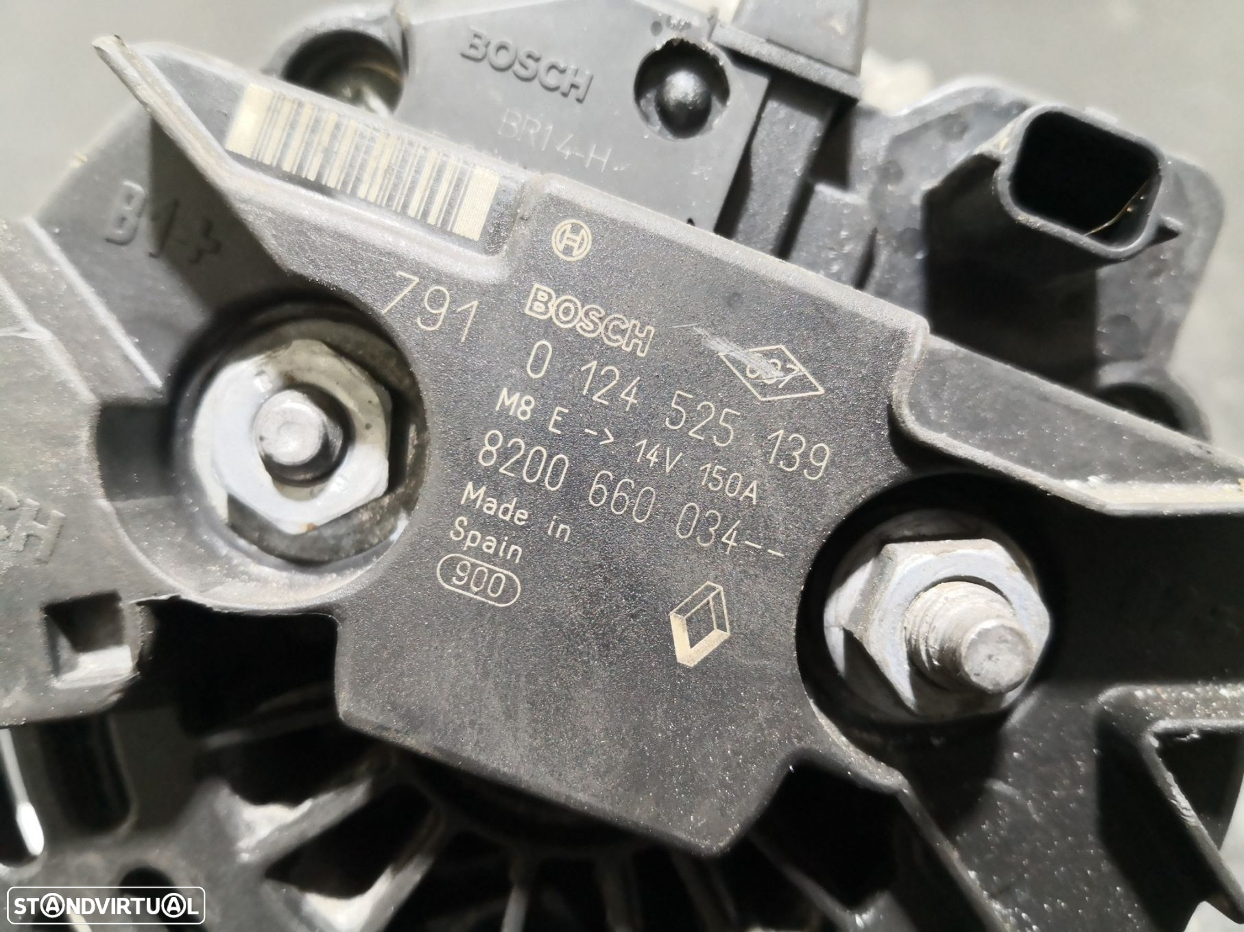 Alternador Renault Clio Iii (Br0/1, Cr0/1) - 4