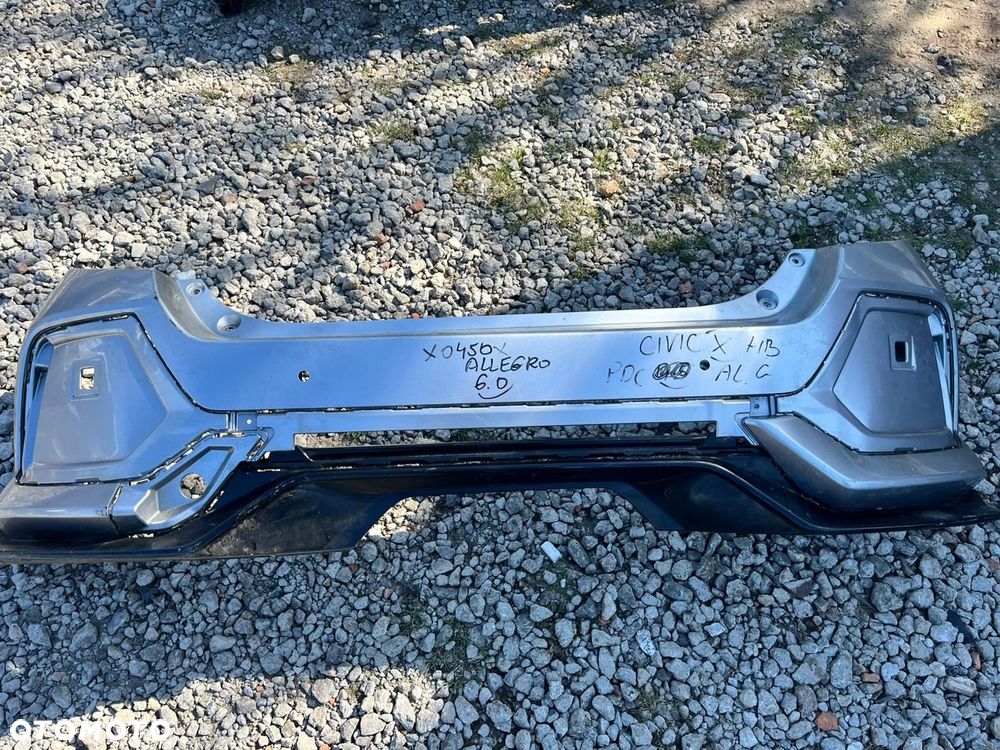 Zderzak Tył Honda Civic X Hatchback 2017-2021r - 1