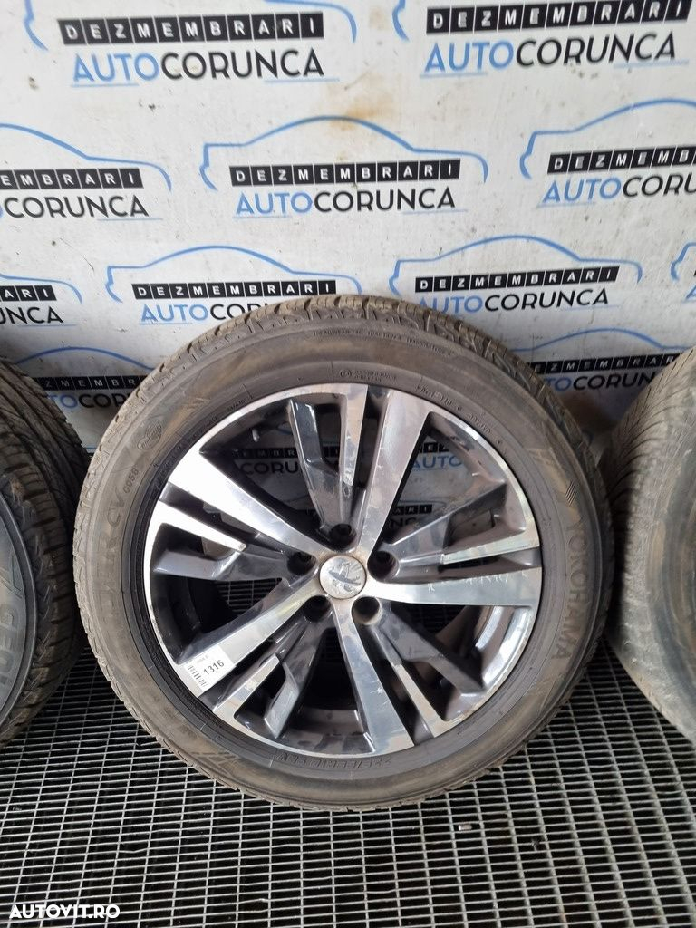 Jante aliaj Peugeot 3008 II 2016 - 2020 (1316) R18 Pentru dragos Et49 - 3