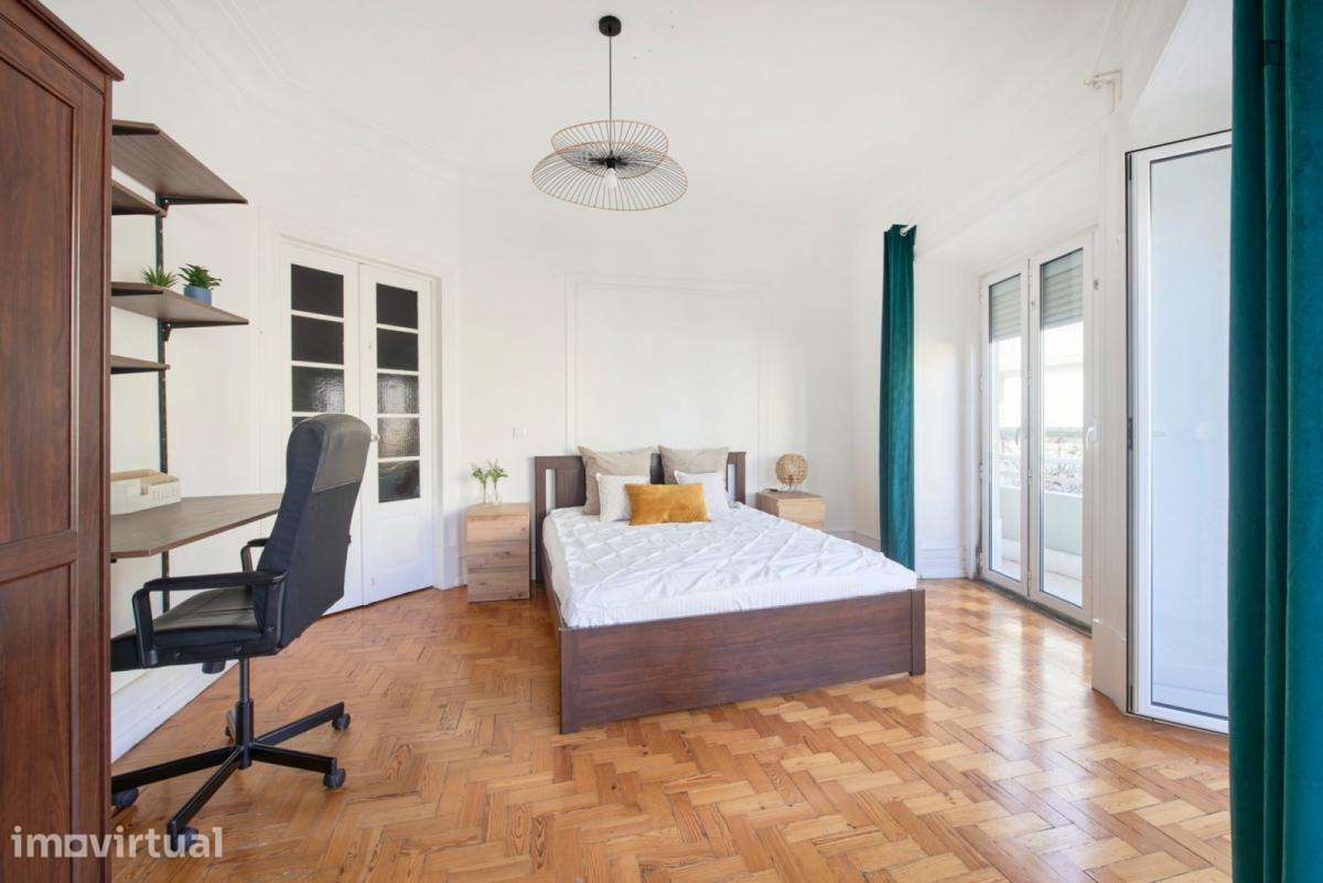 Quarto - localizado em Marquês de Pombal Lisbon - Grande imagem: 3/15