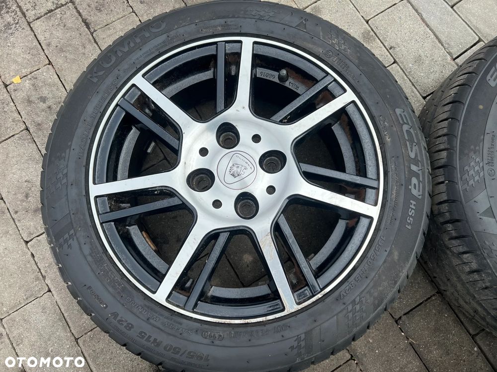 Alufelgi ALUETT 6Jx15 4x108 ET45 + opony 2x2011 2x2018 - 5