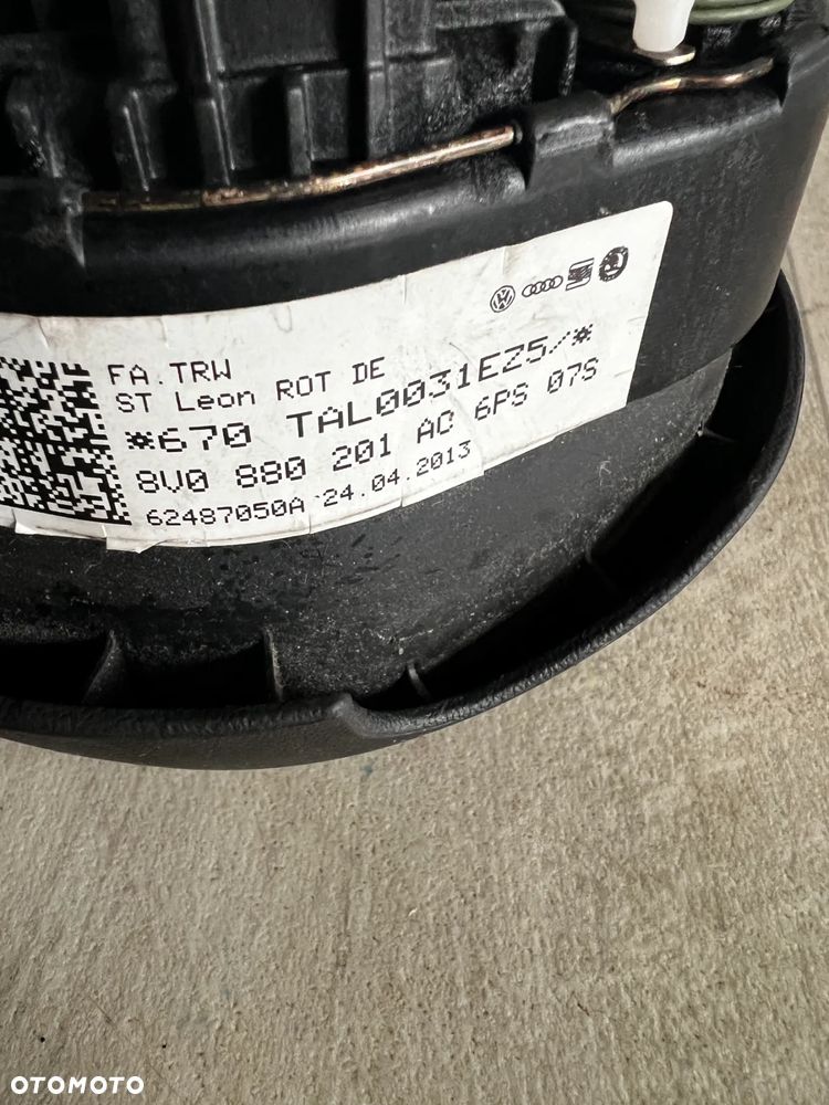 KIEROWNICA SKÓRA MULTIFUNKCYJNA ŁOPATKI AIRBAG AUDI Q3 8U 8U0419091S 8U0880201AC - 9