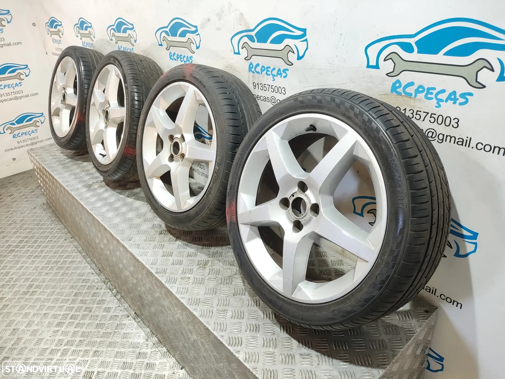 Jantes 17" Ronal | Opel - Tigra B - ORIGINAIS - 8.5J | ET41 | 5x100 - 17 Polegadas | GM13231495 | 13231495 | Jante | 5 x 100 | 205 45 17 | Pneus - 3