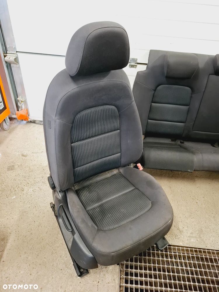 Fotele Kanapa Oparcie Boczki Welur Audi A4 B8 Sedan - 9