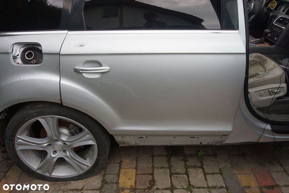 DRZWI TYLNE PRAWE Q7 4L LIFT LX7W  SREBRNY AUDI 2009-2015 - 3