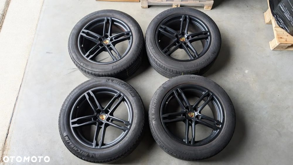 Porsche Macan 19” 5x112 BLACK EDITION Oryginalne 4 felgi - Komplet - 1