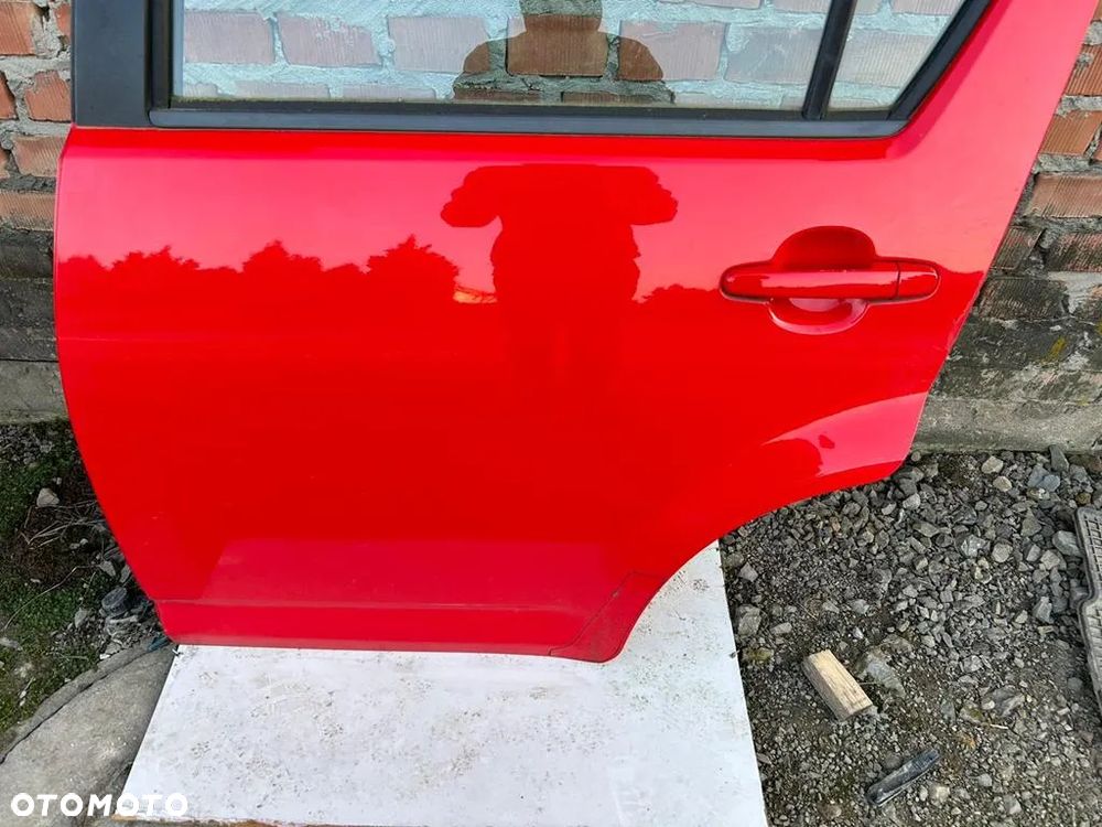 Drzwi lewe tył tylna Daihatsu Sirion II Justy IV bez malowania - 4