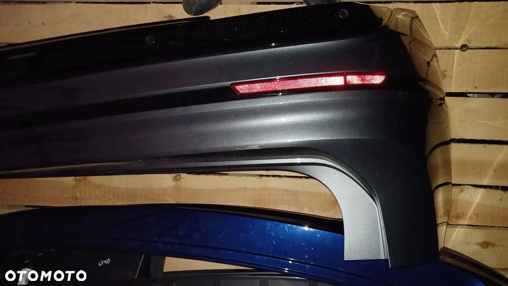 VW TIGUAN 5NA ZDERZAK TYLNY R-LINE IDEALNY LR7H 6PDC - 3
