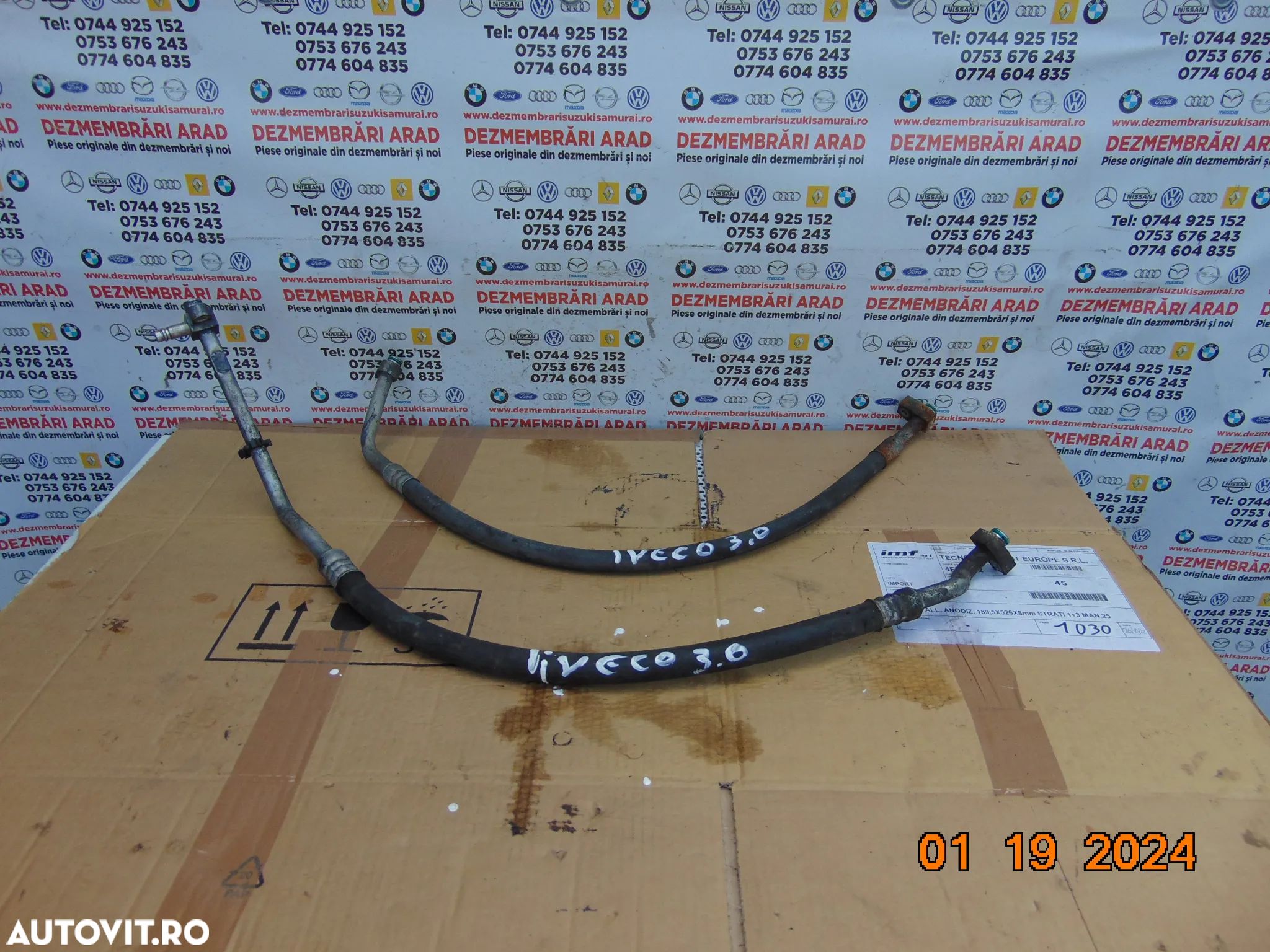 Conducta clima Iveco Dailly 3.0 conducte clima ac iveco Daily 3,0 - 1