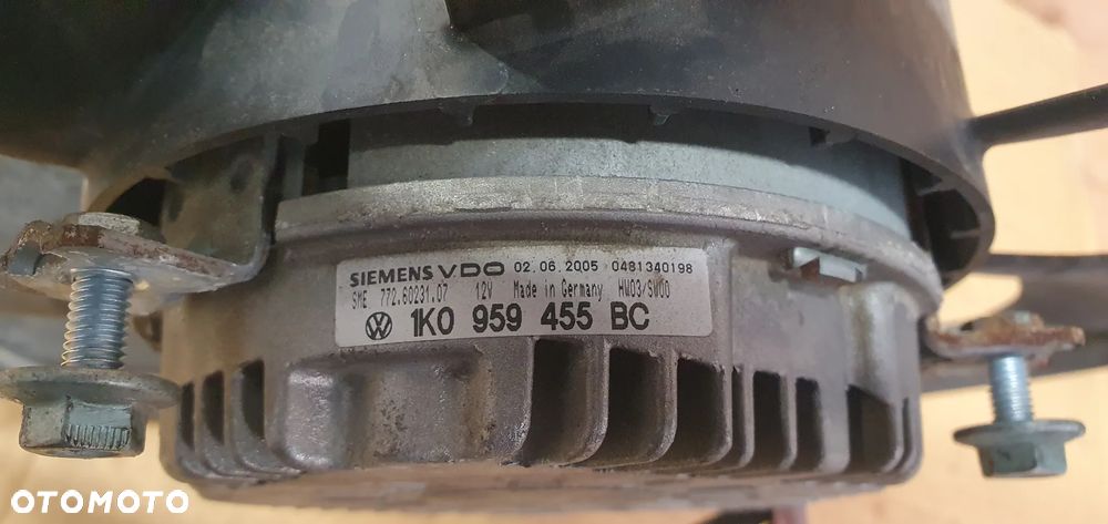 Wentylator chłodnicy wiatrak VW Passat B6 1K0959455BC - 8