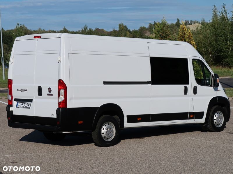 Fiat 2019 Ducato BRYGADÓWKA CARPOL 7 osób MAXI L4H2 180ps, SALON POLSKA , Tylko 112tyś km. Nawigacja, Pompowany fotel, tempomat, klimatronik, ŚLICZNY - 11
