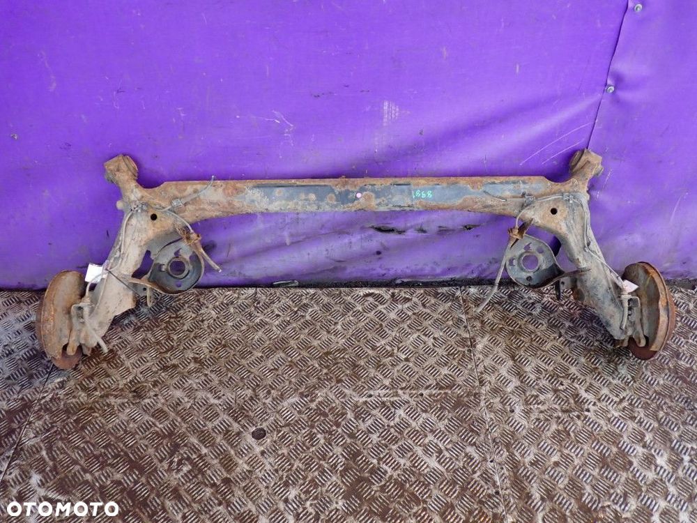 HONDA CITY IV 4 02-08 OŚ TYLNA BELKA TYŁ TARCZE ABS - 1