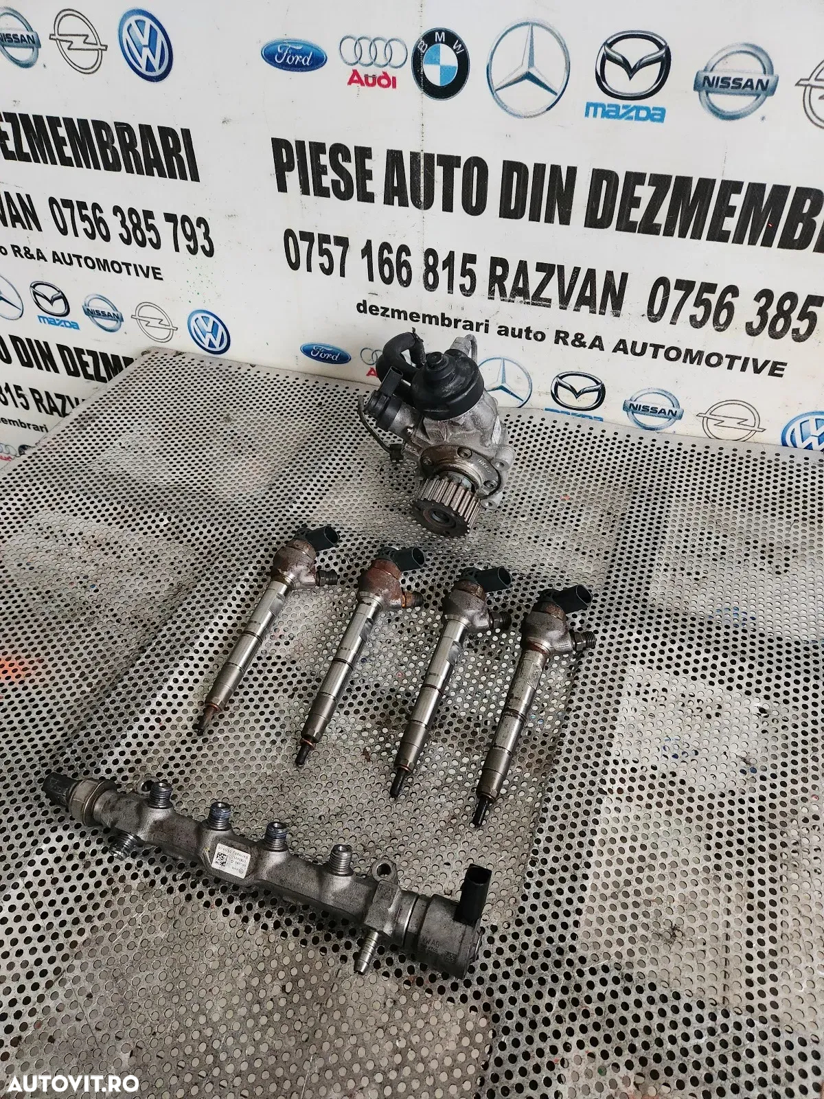 Kit Injectie Injectoare Pompa Rampa Audi A4 B8 A5 A6 C7 Q5 Q3 Etc. 2.0 Tdi Euro 5/6 190 Cai Cod 04L - 2