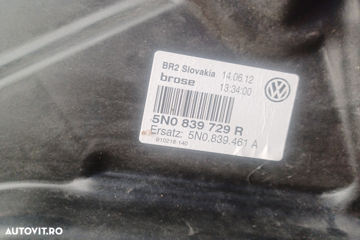 Macara geam spate stanga electrica 5N0839729R 5N0959703F 5N0839729R 5 - 2