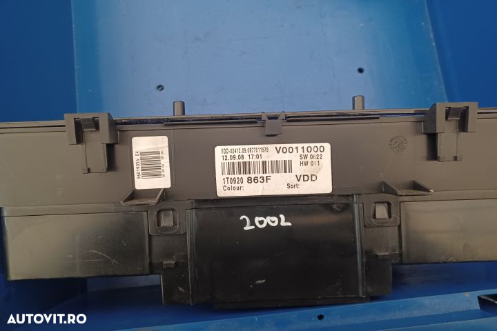 Ceasuri bord 1T0920863F MX1253 Volkswagen VW Caddy 3 [2004 - 2010] - 2