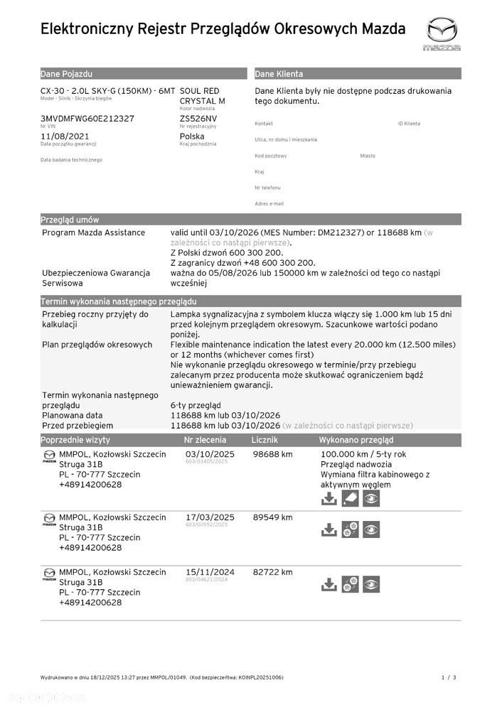 Mazda CX-30 2.0 mHEV Hikari AWD - 7