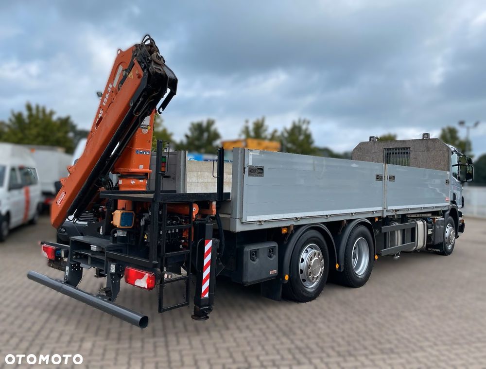 Scania P320 6x2 DŹWIG HDS ATLAS 126.3 /  WYSIĘG 10m / STEROWANIE RADIOWE / SKRZYNIA 7,4m - 5