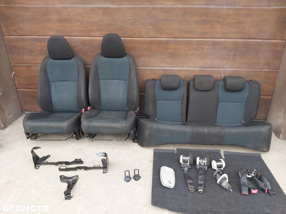 Toyota Yaris III fotele przekładka van 5D kanapa - 1