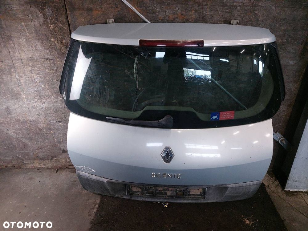 KOMPLETNY TYŁ RENAULT SCENIC II NV632 KLAPA BAGAŻNIKA BEZ SZYBY - 5