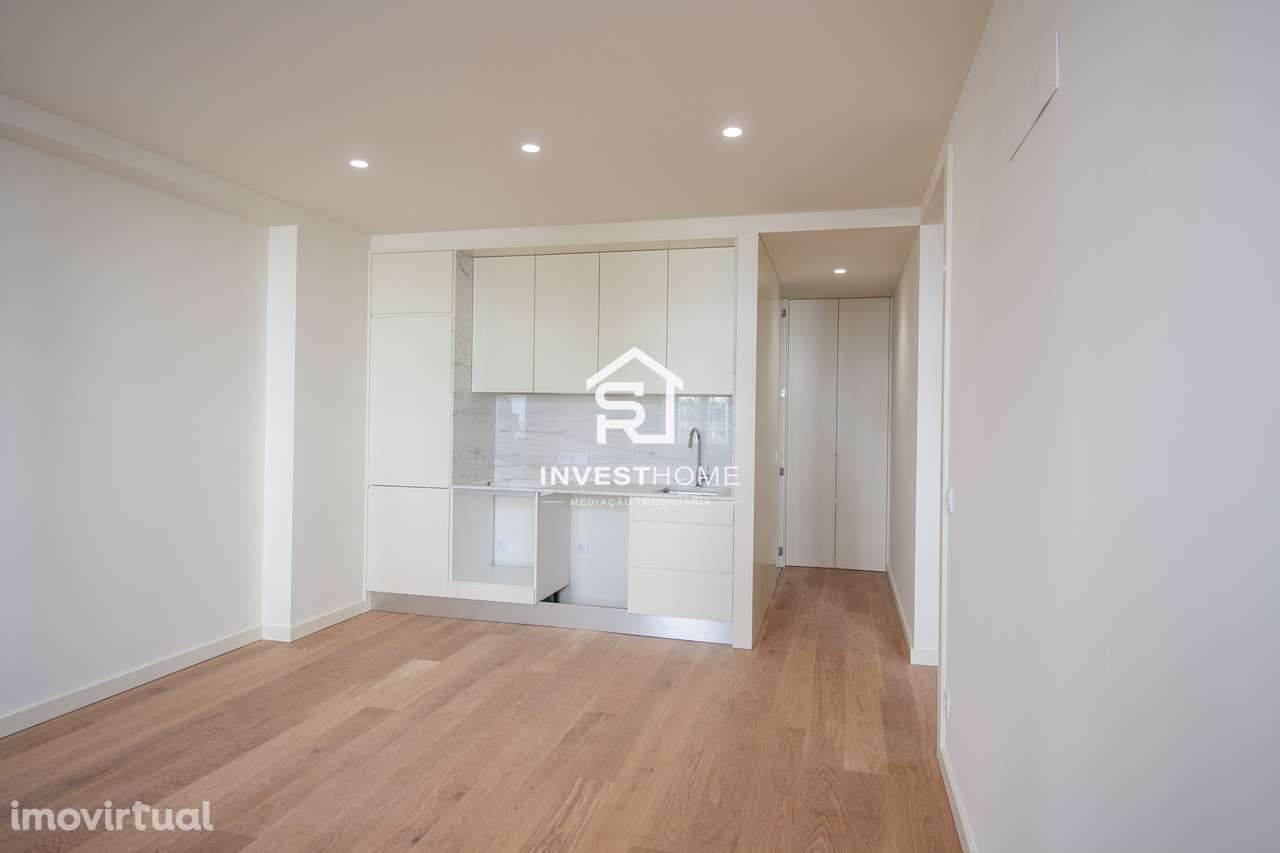 Apartamento T1 | Novo| Varanda | Poente | Metro Casa da Música - Grande imagem: 5/30