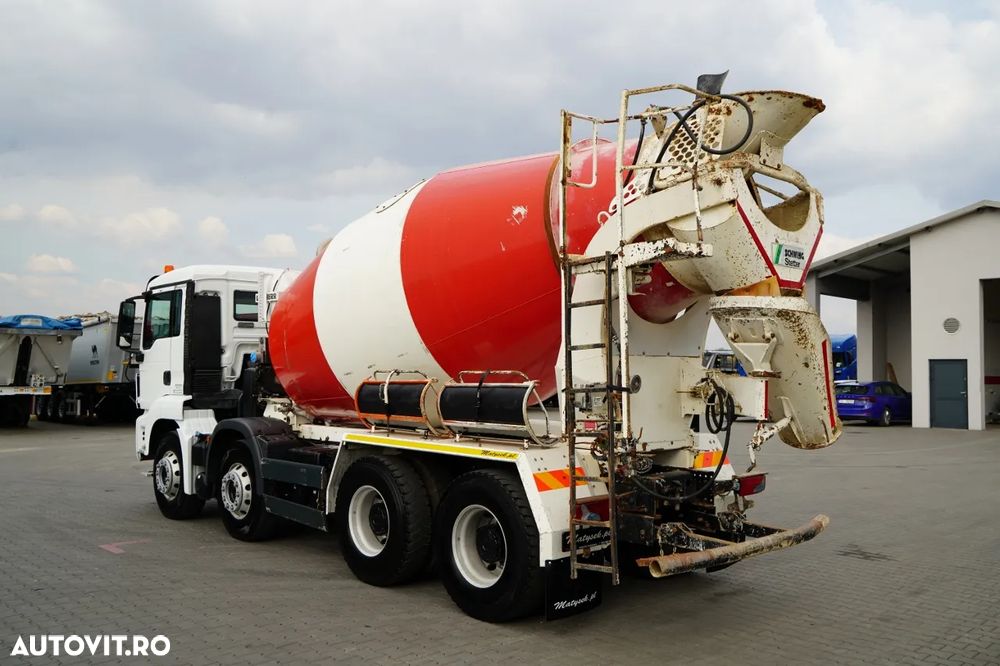 MAN TGS 32.400 / 8x4 / BETONIERĂ LIEBHERR / BETONIERĂ 9 M3 / JANTE DIN ALIAJ / EURO 5 - 4
